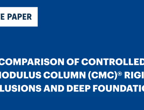 Comparison of Controlled Modulus Column (CMC)® Rigid Inclusions and Deep Foundations