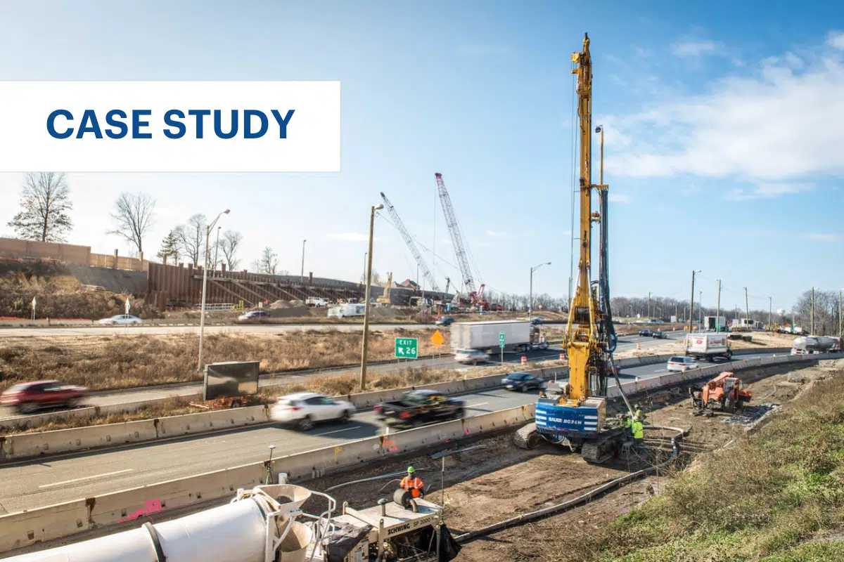 photo of Route 295 construction