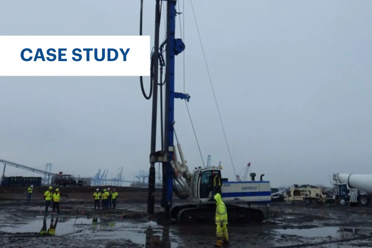 photo of eco-energy ethanol terminal construction