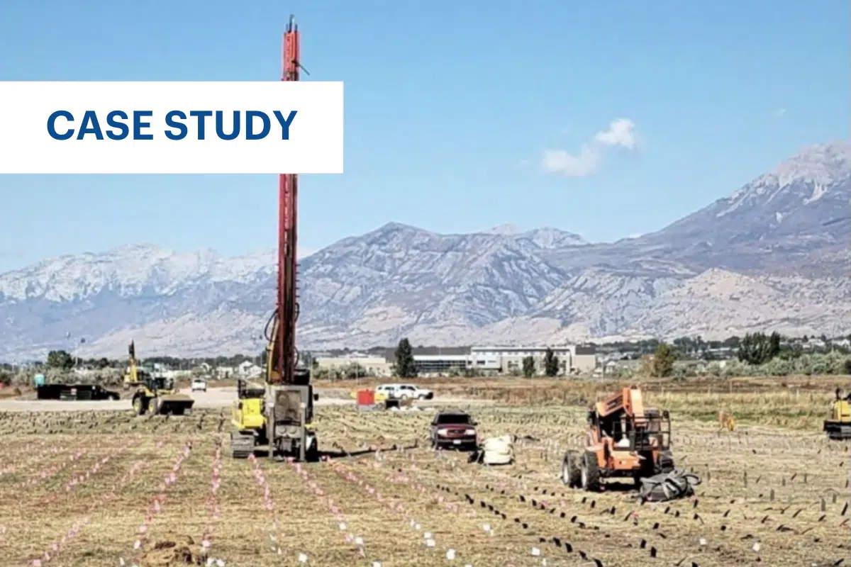 photo of construction of Provo Lakeview Parkway