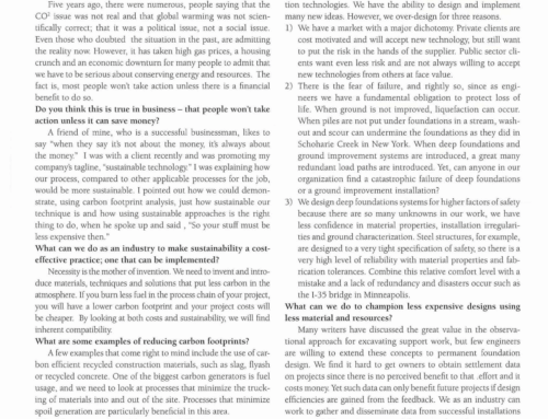 Sustainability at Menard: How Our Ground Improvement Vision Has Evolved Since 2008