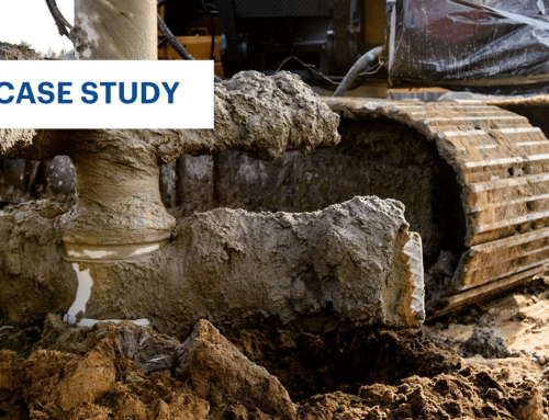 Deep Soil Mixing Columns | Confidential Energy Client