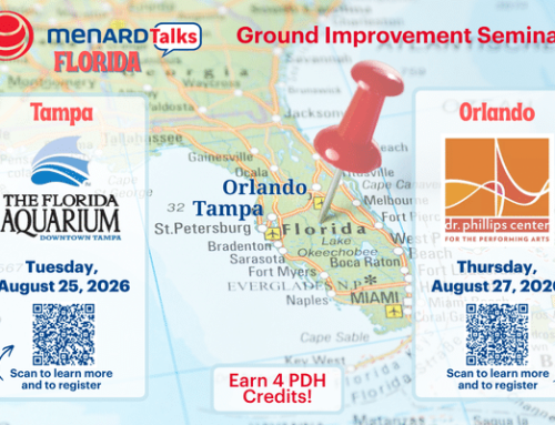 Menard Talks Ground Improvement Seminars | Florida