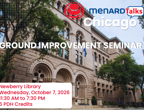 Menard Talks Ground Improvement Seminar | Chicago, IL